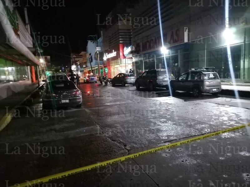 Otra balacera en pleno centro de Martinez de la Torre