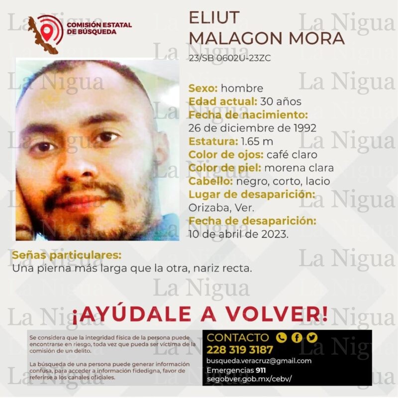 Desaparecen dos hombres