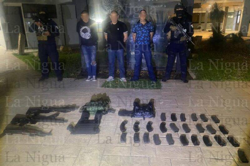 Agresión a Guardia Estatal culmina en aseguramiento y detención en Reynosa