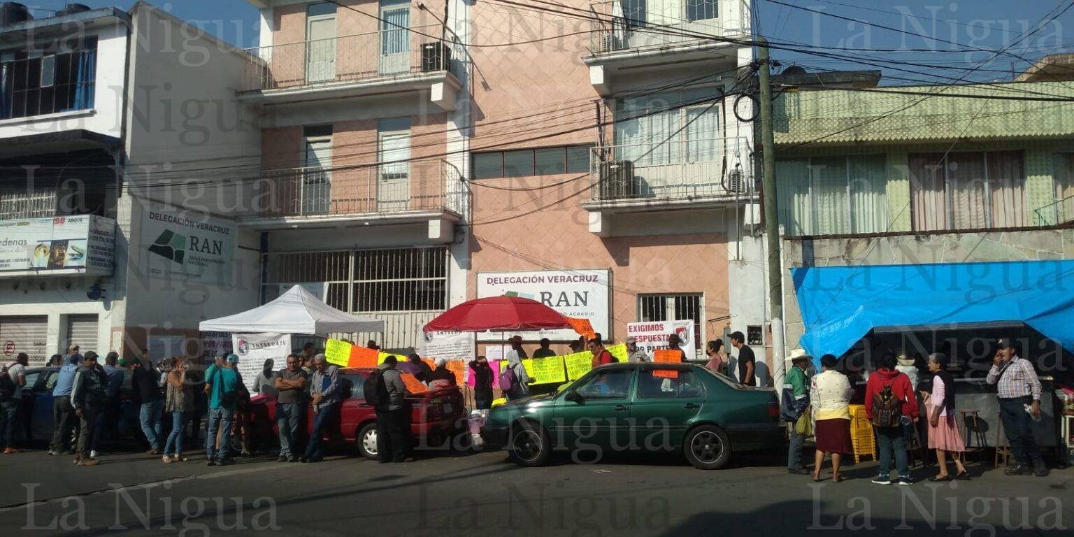 Toma de oficinas del RAN cumple una semana