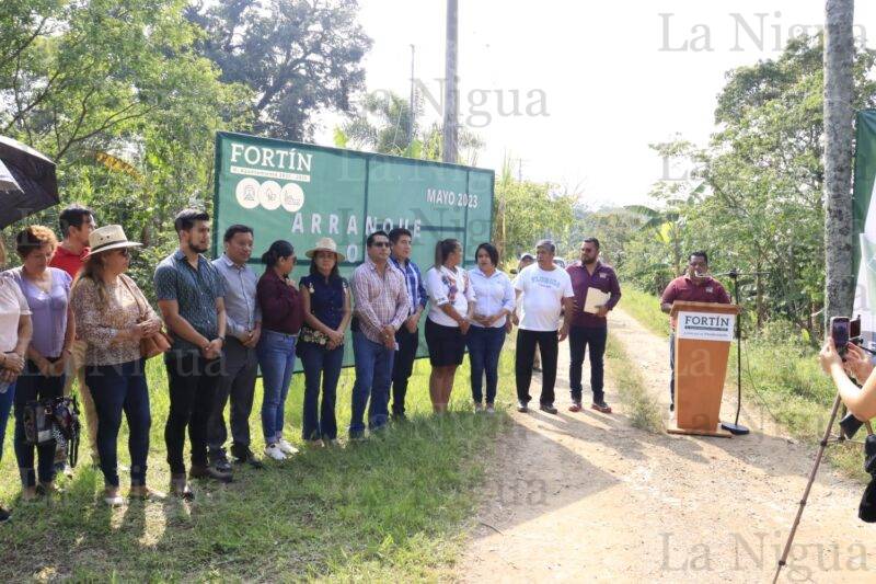 Comienzan banderazos de paquete de obras 2023, más Transformación para Fortín.