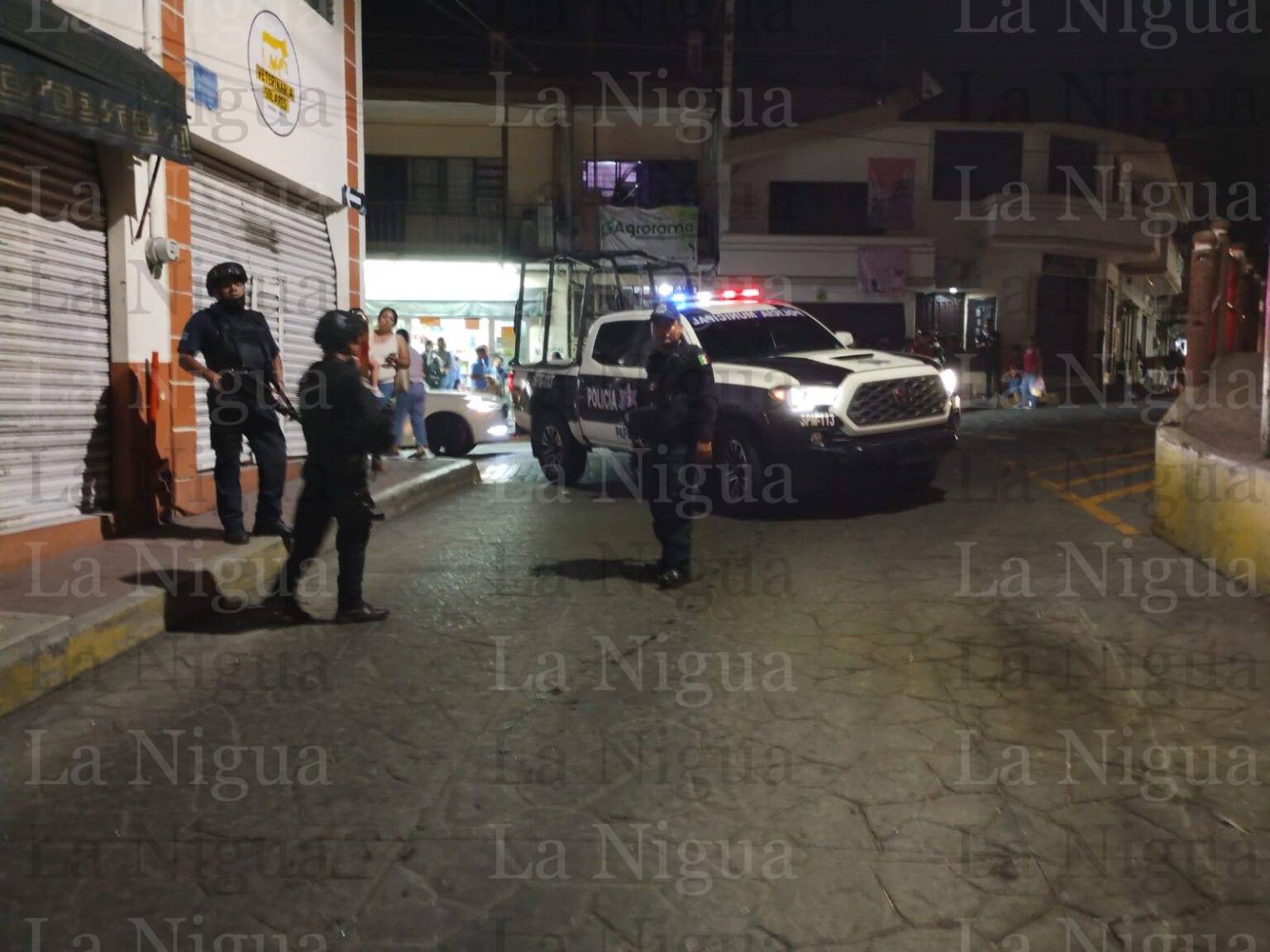 Dejan restos humanos en el centro de Papantla!!