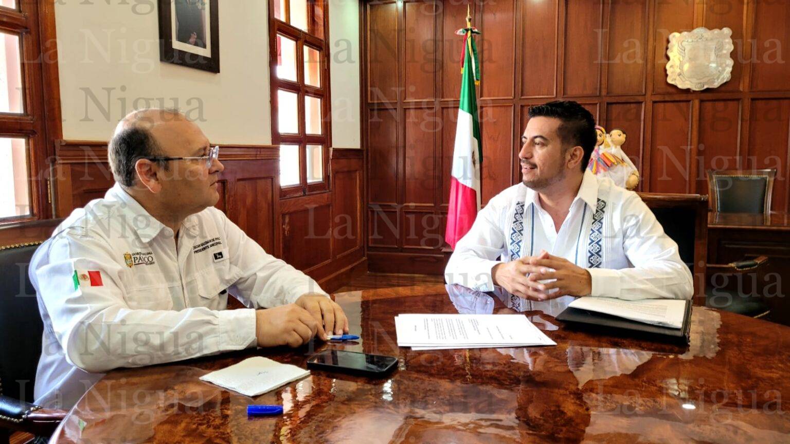 Alcaldes gestionan ante AMLO rehabilitación de la carretera Huejutla- Pánuco- Tampico.