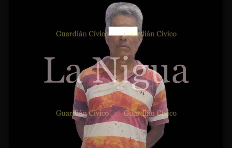 Policía Ministerial de Cosoleacaque captura a campesino tras abusar de una menor en Chinameca.