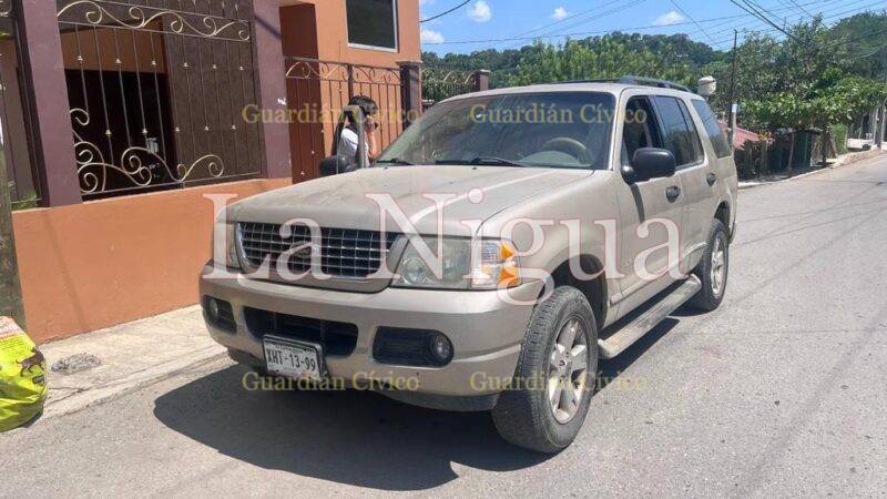 Estudiante del COBAEV provoca accidente