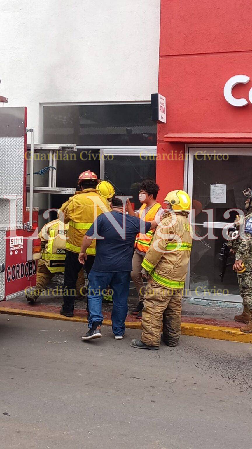 Incendio dentro de Caja Yanga