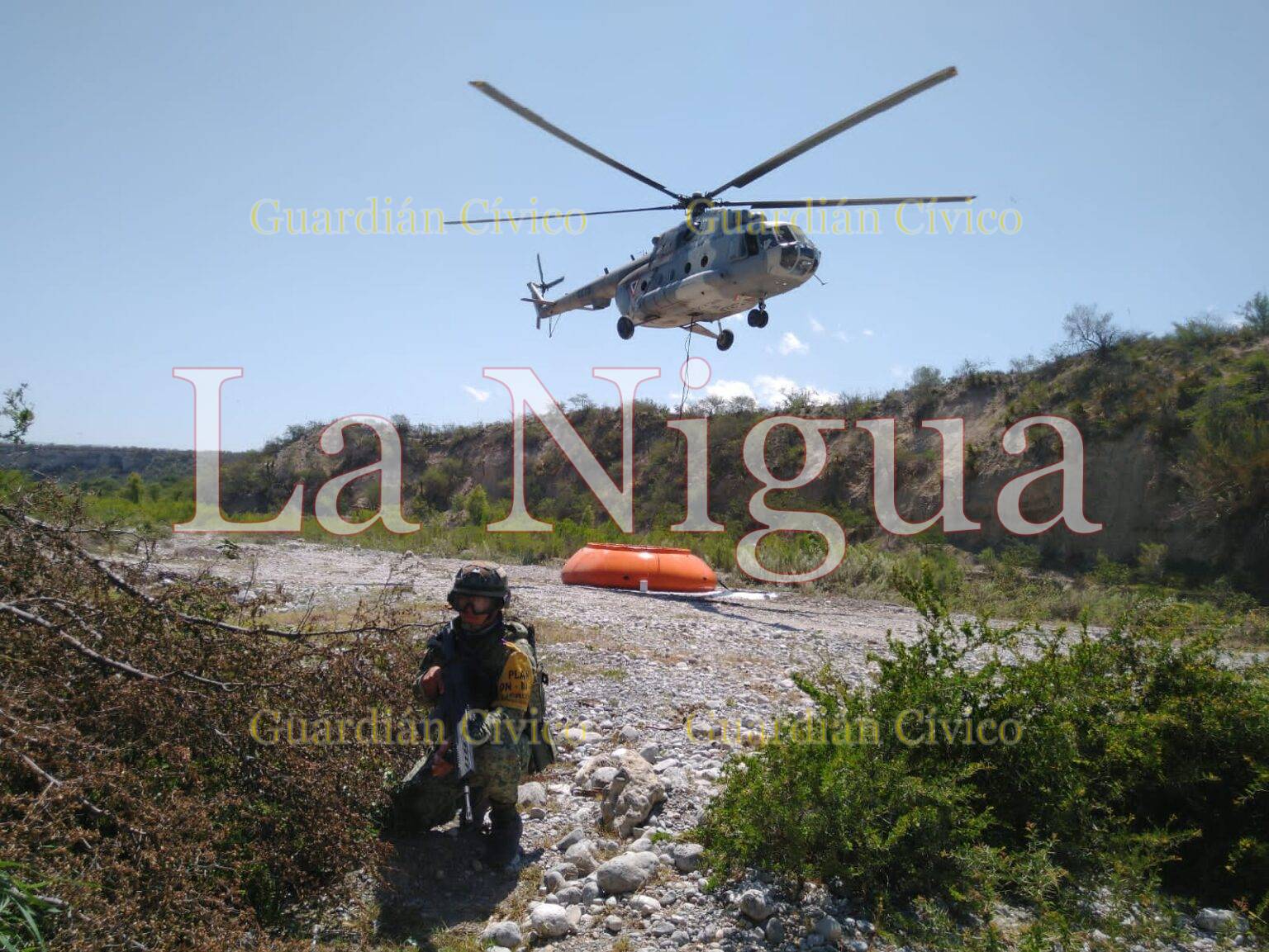 Aplica Sedena Plan DN lll para sofocar incendio