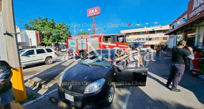 Le cae tanque de gas encima