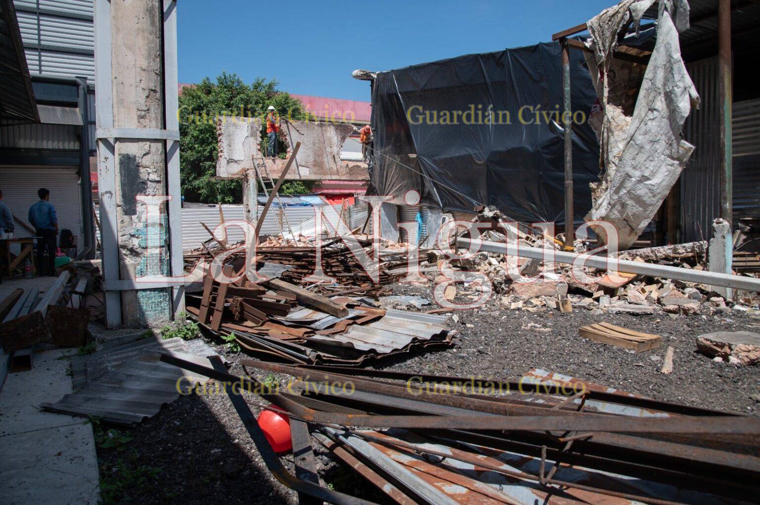 Avanzan trabajos de la tercera fase de la obra del mercado Revolución