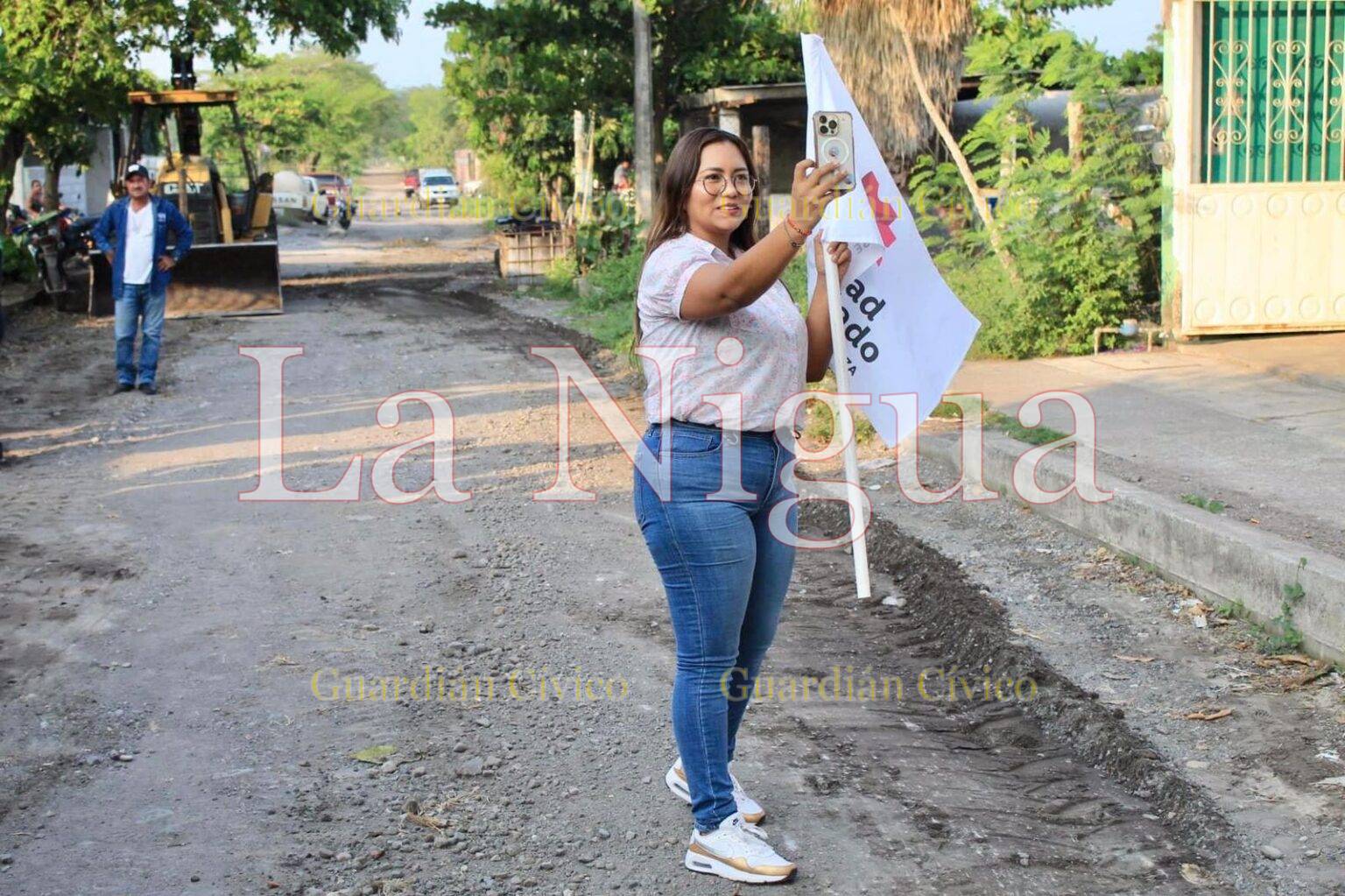 BANDERAZO DE INICIO DE CONSTRUCCIÓN A COMUNIDADES CALZADA Y REMOJADAS. SOLEDAD.