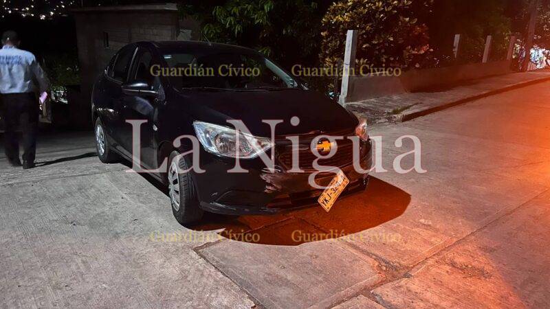 Fémina provoca percance en la Colonia Niños Héroes de Tantoyuca