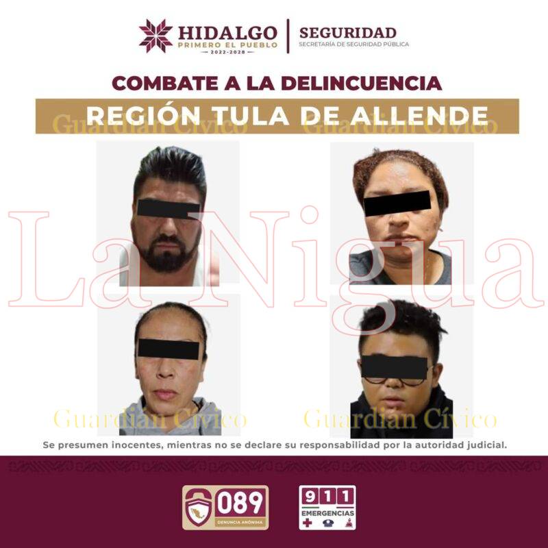 CAE CÉLULA DE NARCO- SANTEROS EN TULA Y TLAXCOAPAN