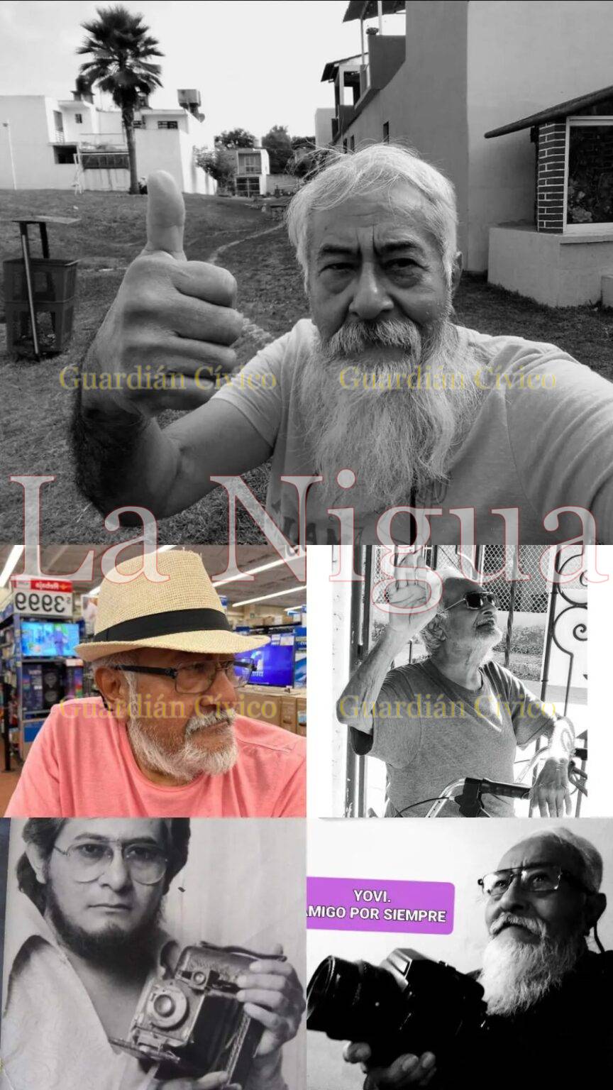 Yovi Morales. Ícono de  reporteros gráficos