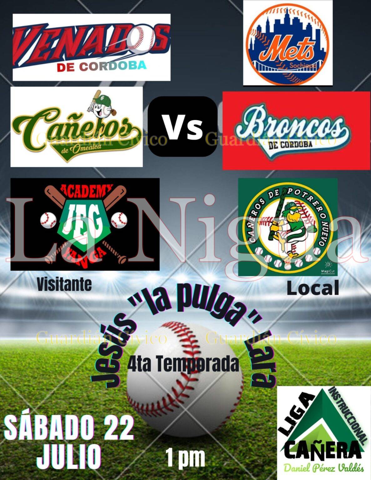 Abre la temporada “Jesús Pulga Lara” en la Instruccional Cañera DPV