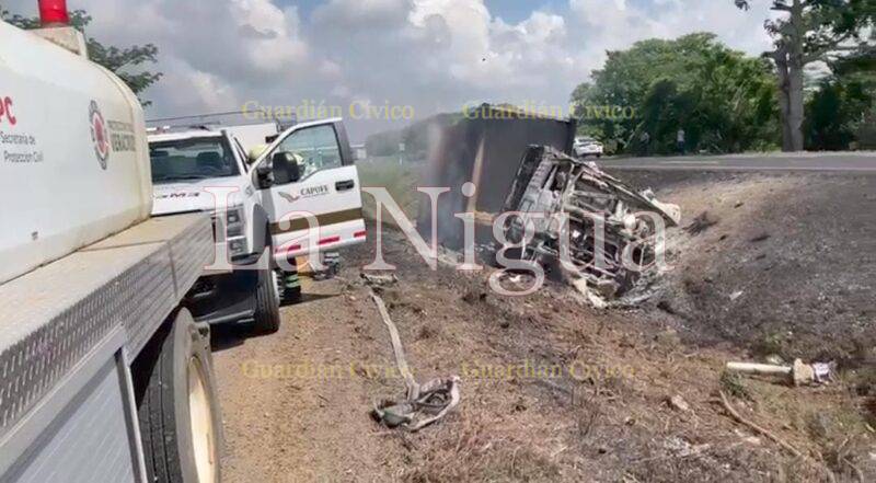 Jóvenes estudiantes sufren accidente; 5 menores de edad lesionados.