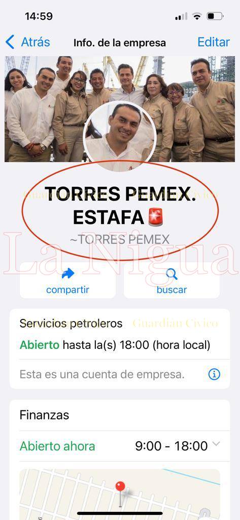 Advierten de estafa; se hacen pasar por personal de PEMEX