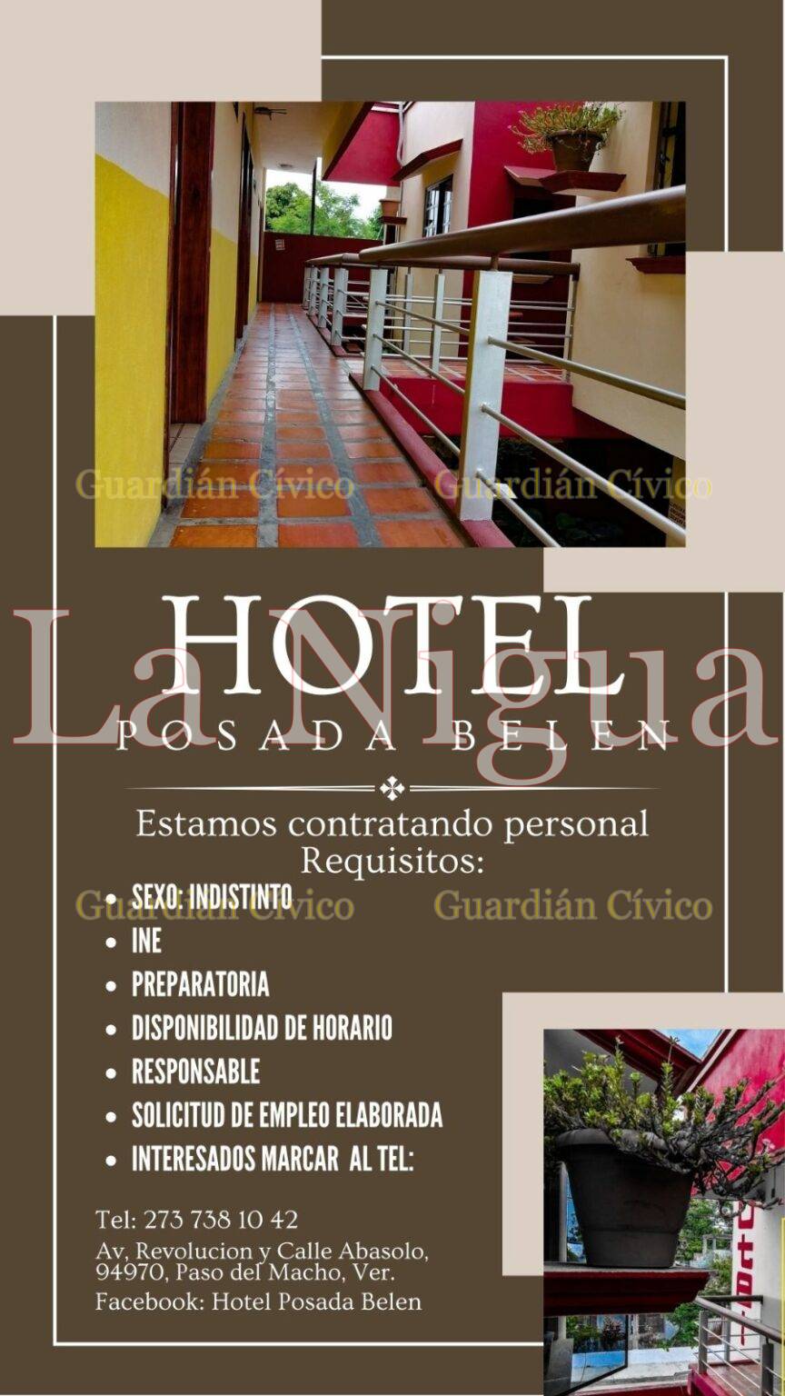 Hotel de Belén en Paso del Macho