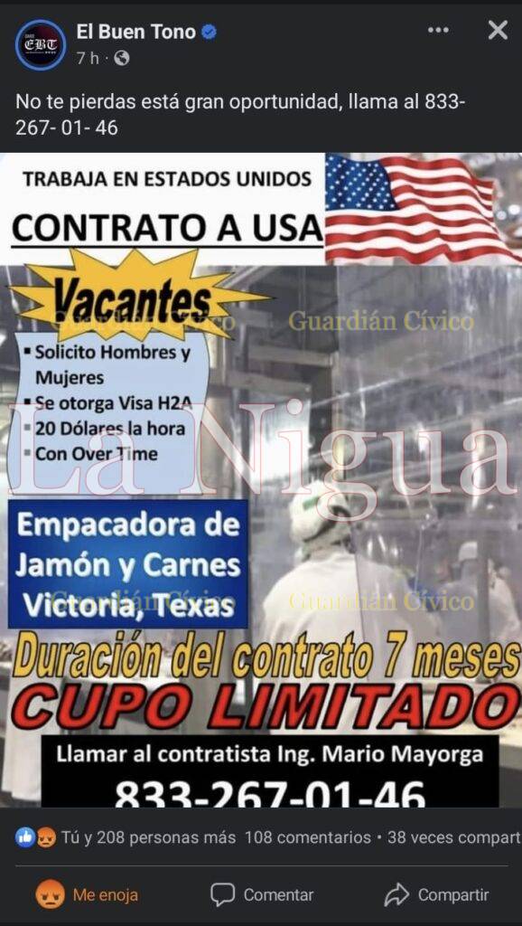 Reporta anuncios de estafadores