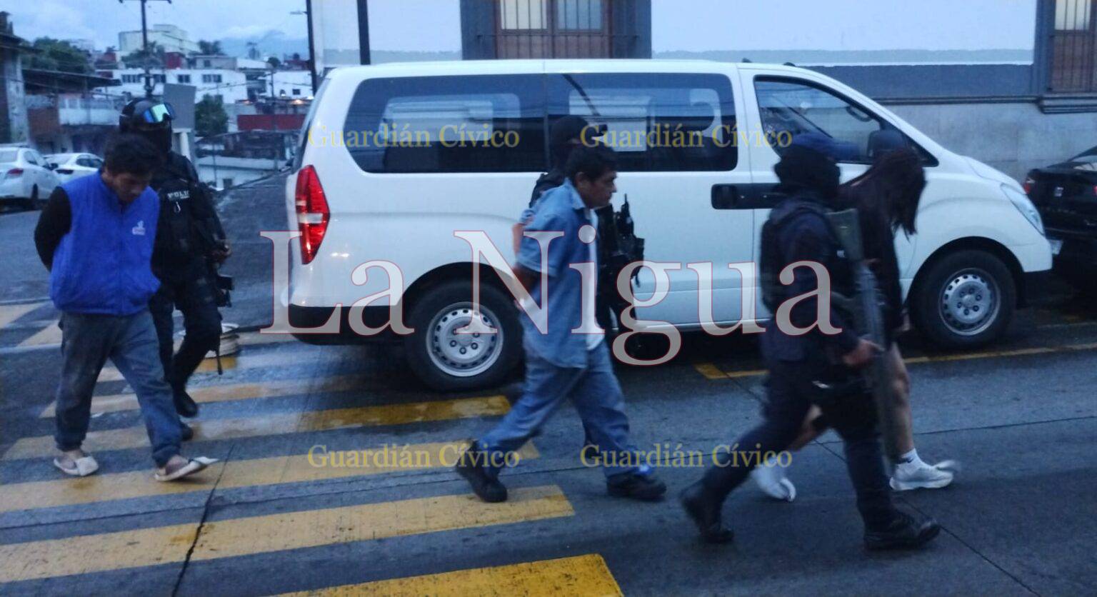 3 detenidos por SSP, una mujer entre ellos