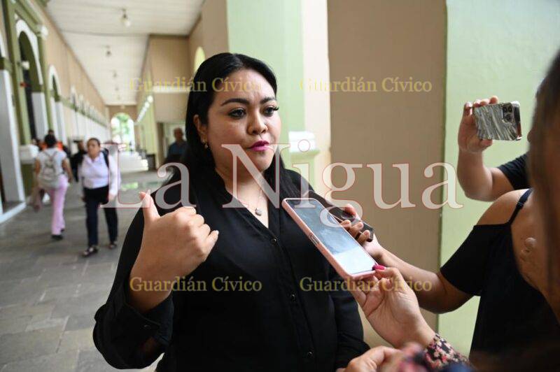 Síndica Vania López mantiene compromiso de la agenda verde