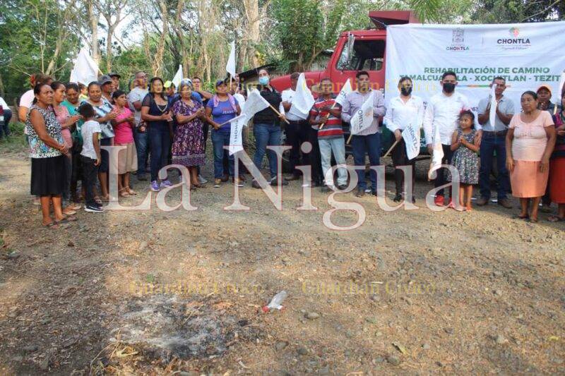 4 millones de pesos costó obra de mala calidad en Tamalcuatitla; Nestor Sosa infla presupuestos