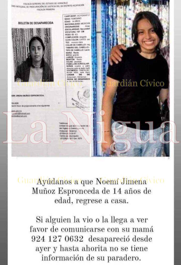 Alertan por desaparición de estudiante en Acayucan