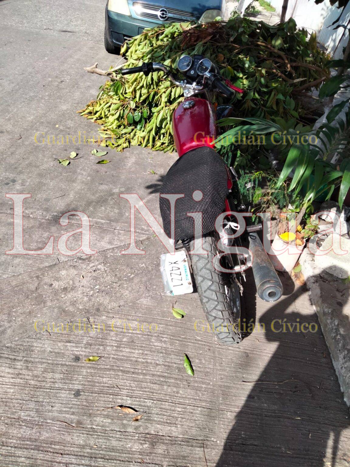 Recupera FC moto robada con violencia