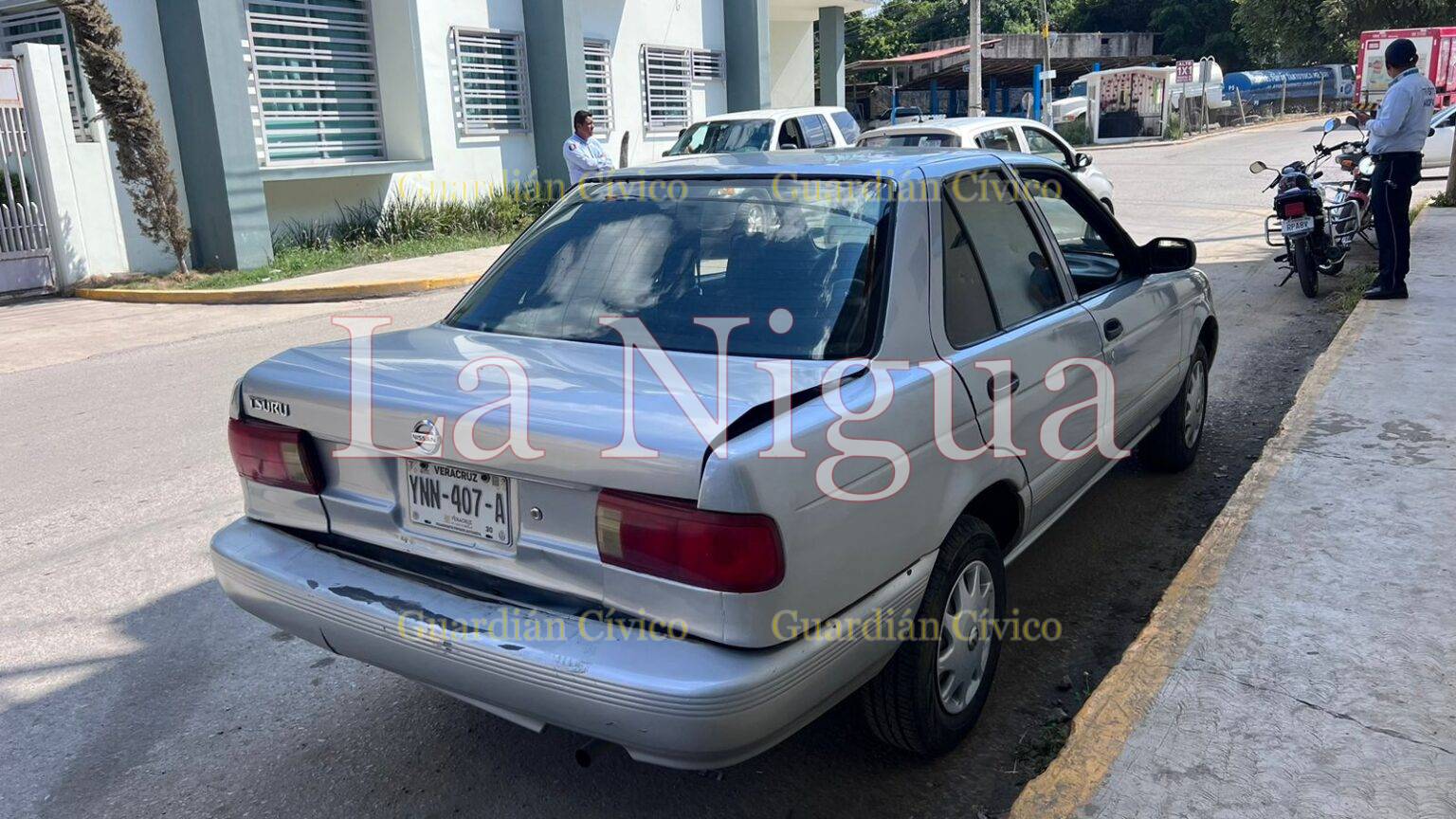 Imprudente conductor provoca choque por alcance en la Zona Centro