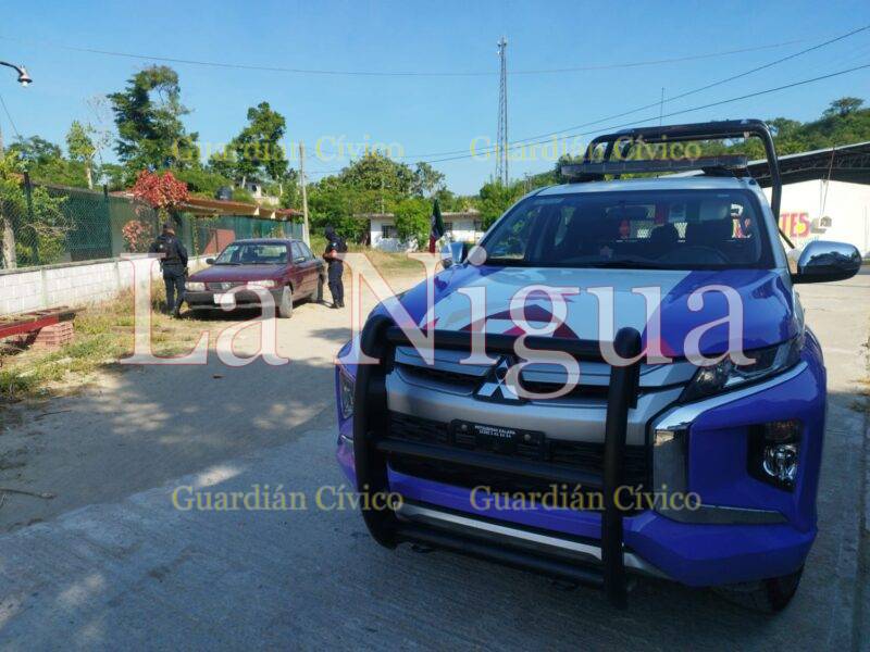 Recuperan preventivos papantecos, automóvil; robado en Gutiérrez Zamora