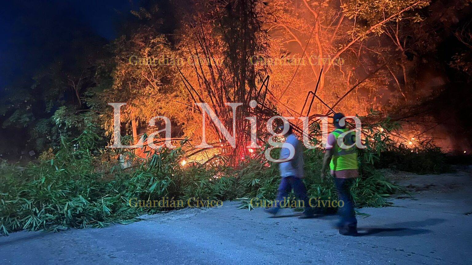 Incendio en un predio baldío moviliza a elementos de Protección Civil
