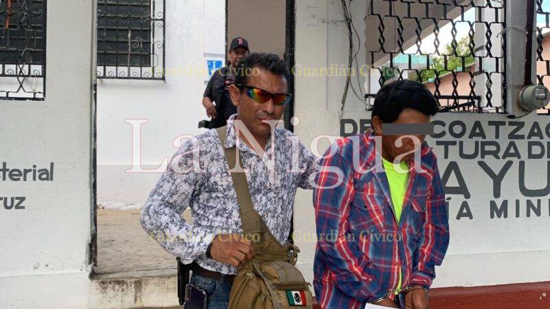 En Acayucan, detiene Policía Ministerial a campesino que abusaba de su sobrina con discapacidad.