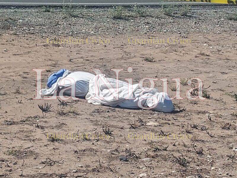 Encuentra a su esposo “ensabanado”