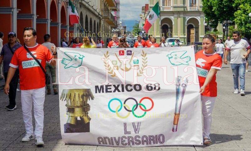 Hace 55 años pasó por Córdoba el fuego olímpico de México 68