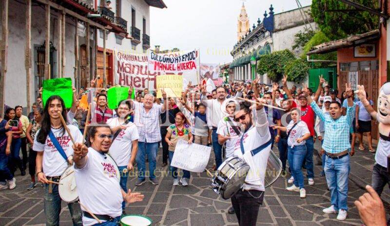 Vamos a cambiar las cosas en Veracruz porque el pueblo así lo quiere: Manuel Huerta