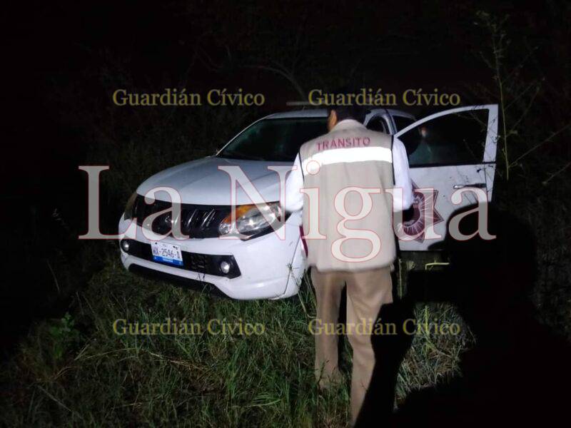 Se pasó de listo: trailero roba patrulla de Transito de Altamira