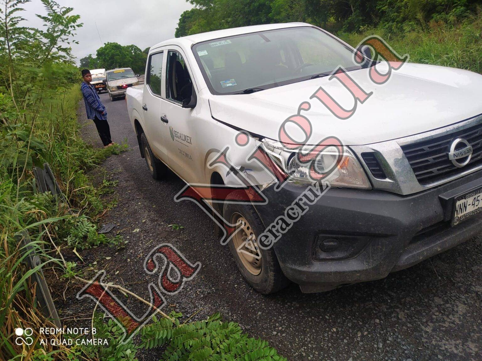 EMPLEADO DE DICONSA ARROLLA Y DEJA MALHERIDO A TRANSEÚNTE