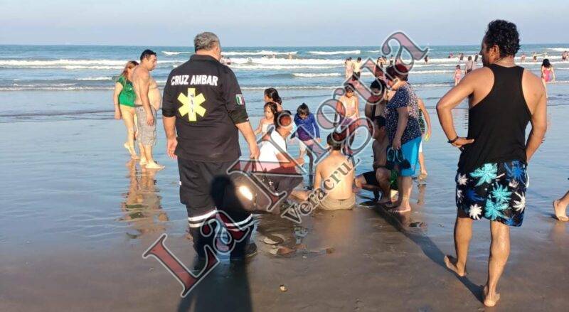 A punto de suscitarse, varias tragedias en las aguas de Golfo de México en Tuxpan