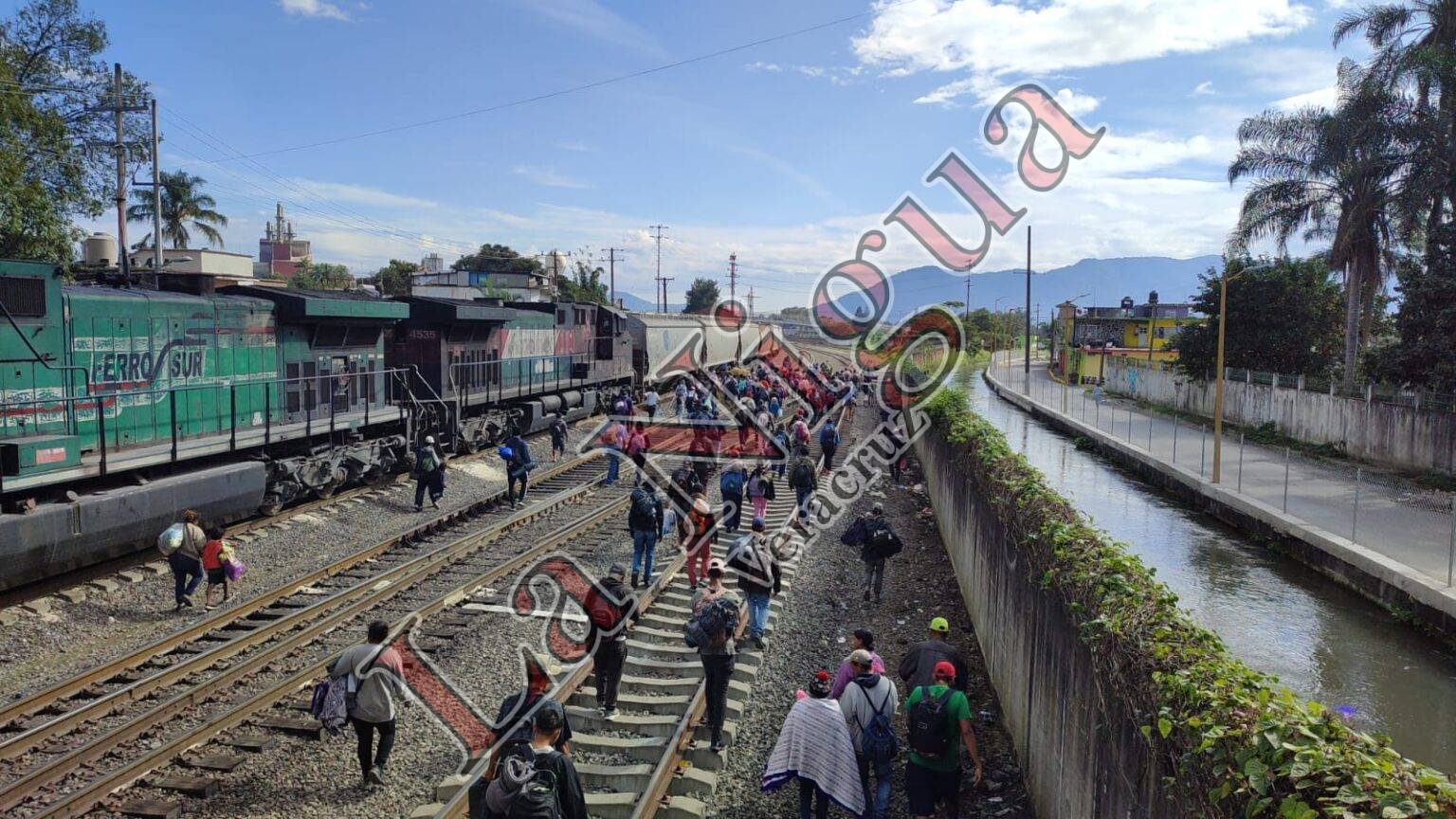 Éxodo de más de 300 migrantes en su búsqueda del sueño americano