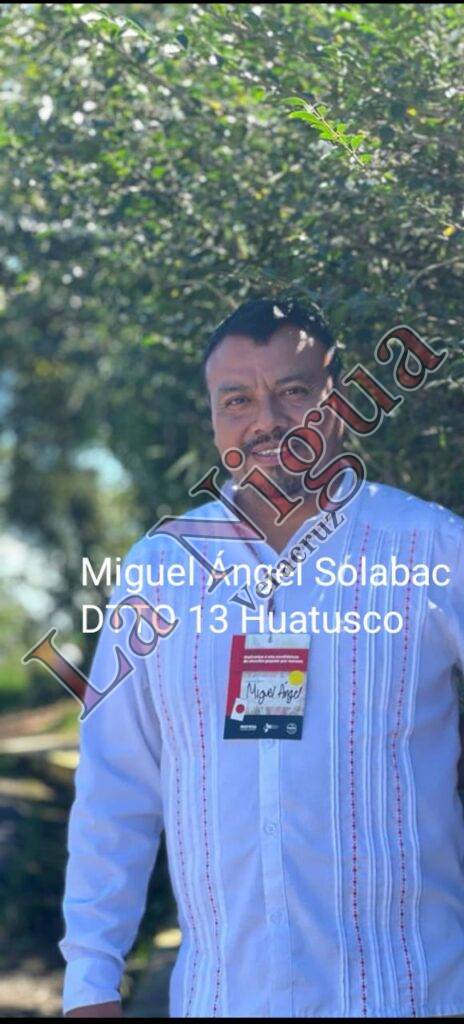 Se registra el Profesor Solabac al Distrito 13 de Huatusco
