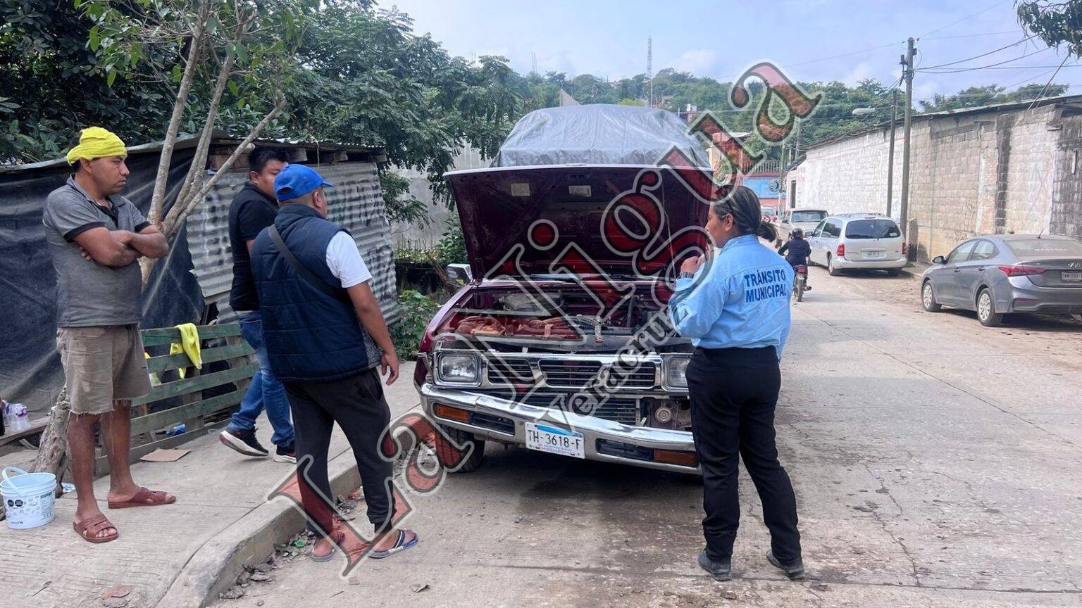 Sujeto provoca percance en Altomonte