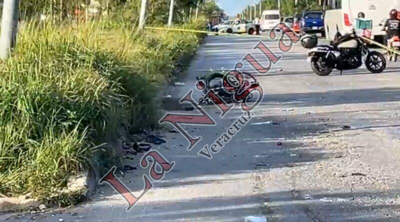 Motociclista muere tras ser impactado por automóvil en Cancún
