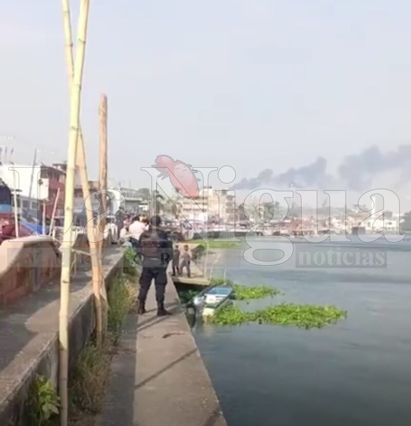 Flota cuerpo sin vida en malecón de Minatitlán