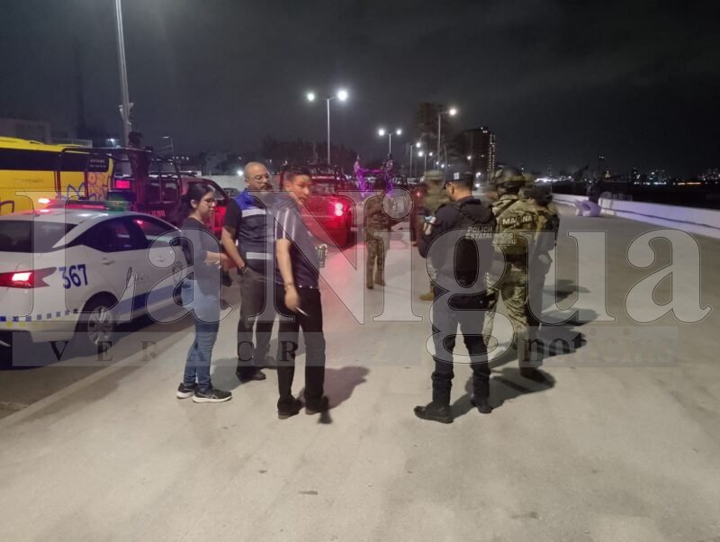 Reporteros agredidos durante cobertura policial en Veracruz