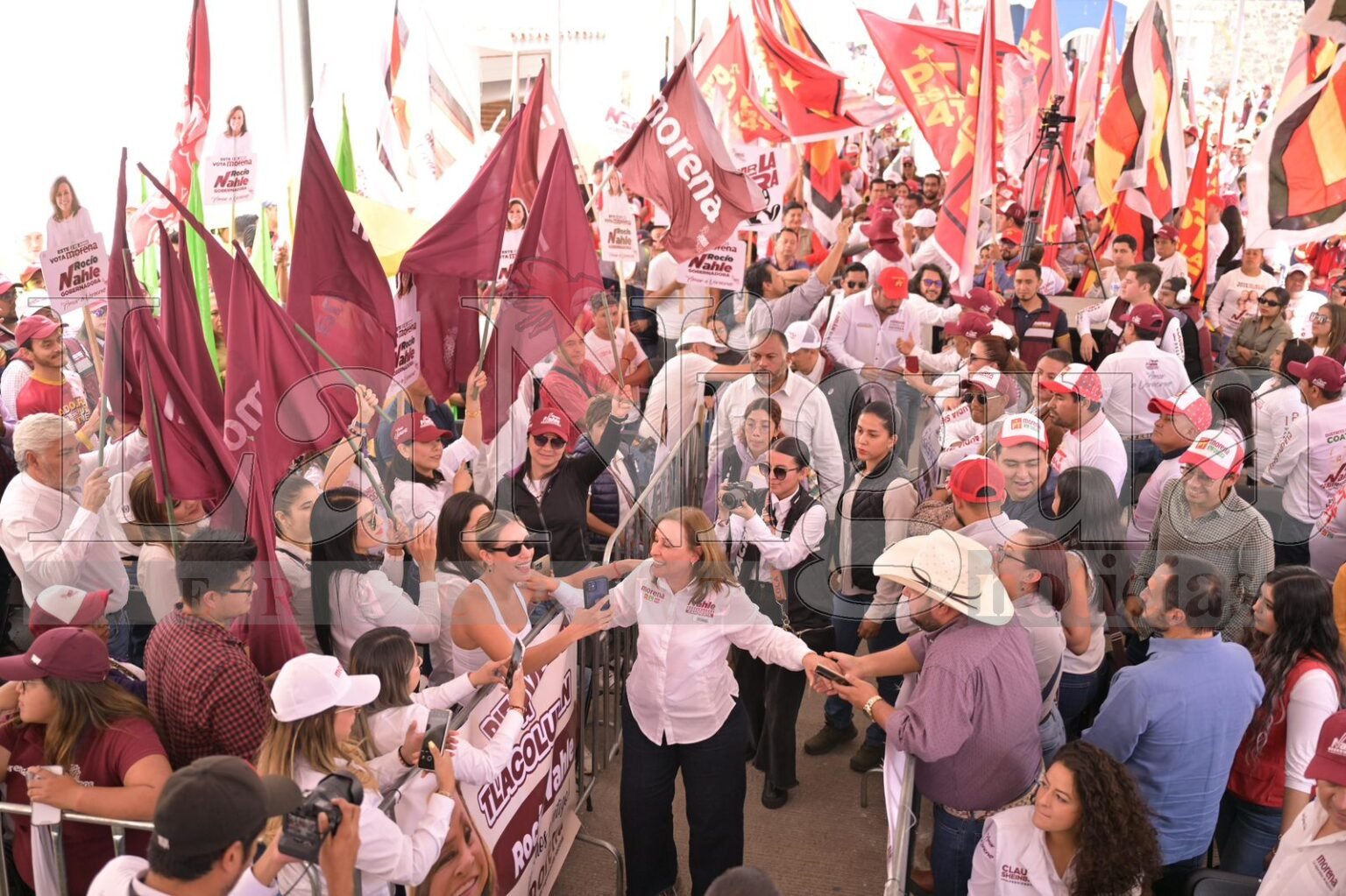 SOY UNA MUJER FUERTE Y DE RESULTADOS: ROCÍO NAHLE