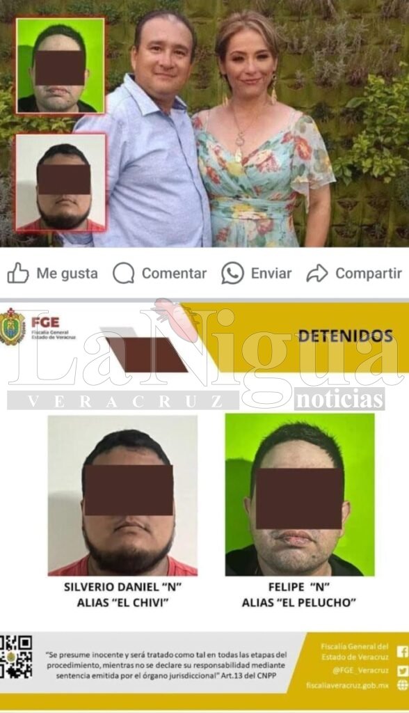 Caen 2 probables implicados en la desaparición de una pareja, en Poza Rica