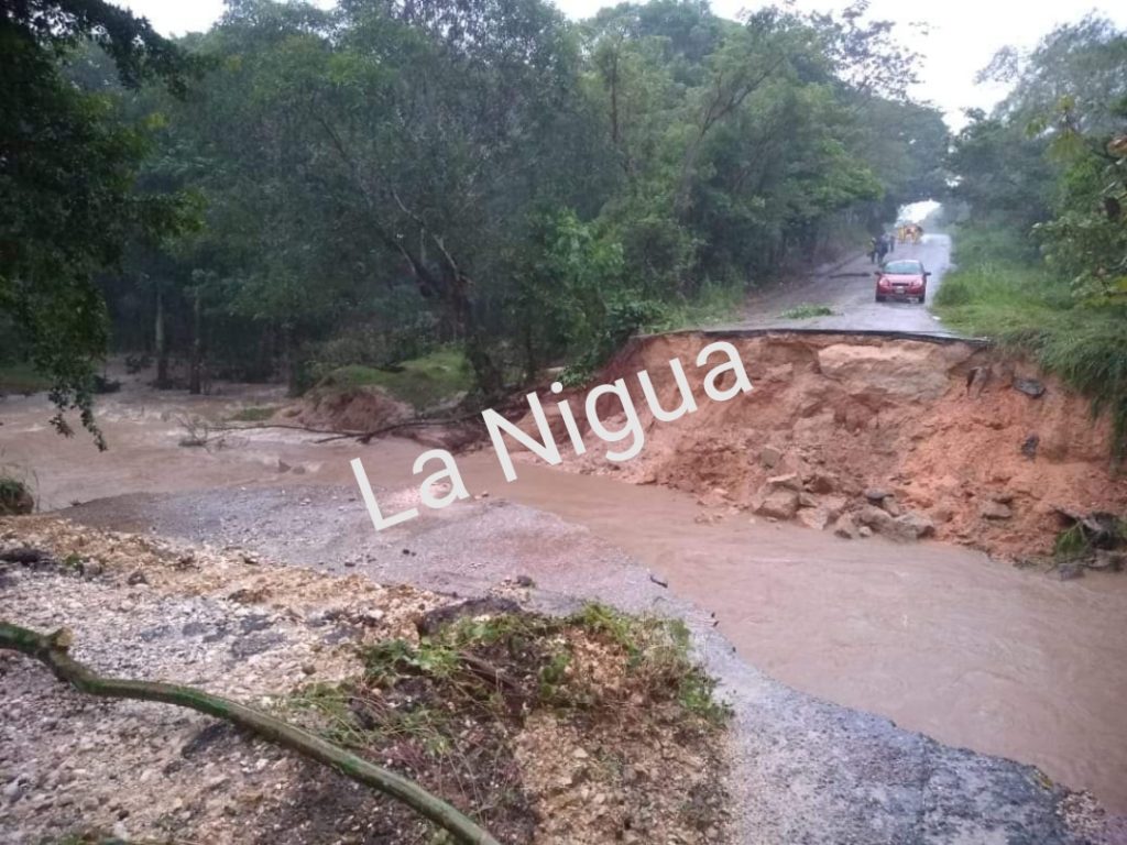 El sur del Estado sufre afectaciones por las intensas lluvias