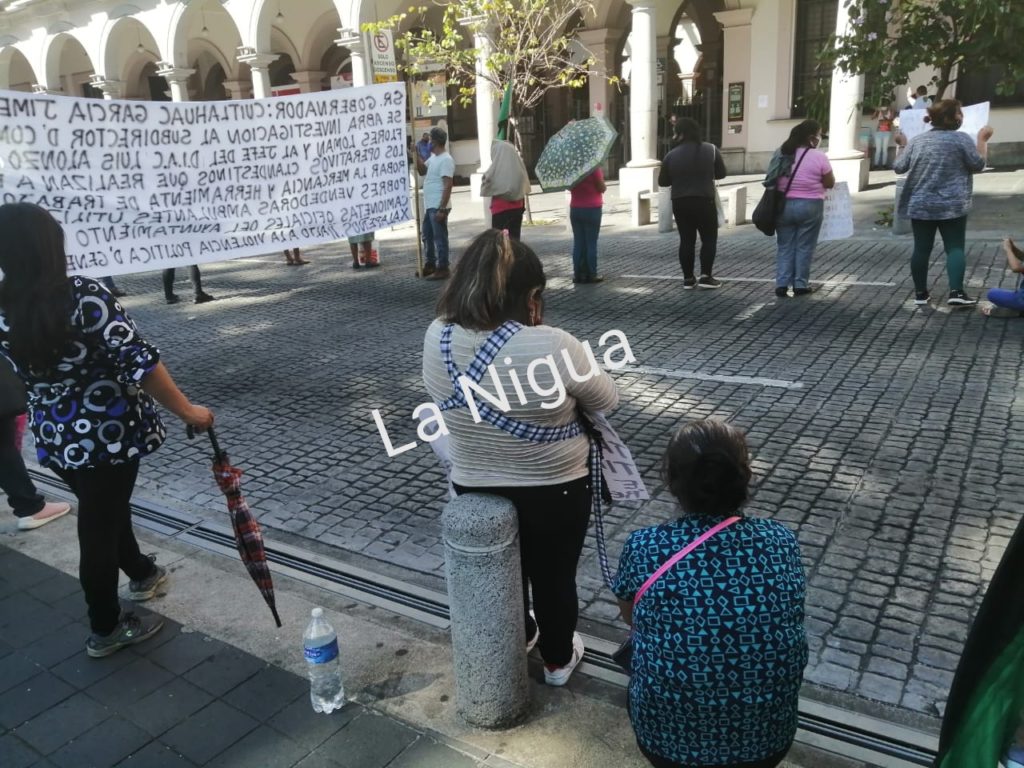 Integrantes de MILES piden igualdad para las mujeres vendedoras ambulantes