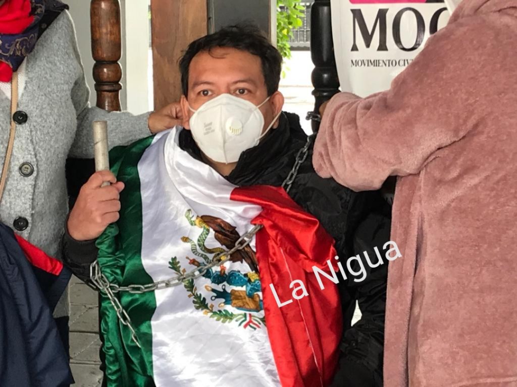 Integrantes de MOCI toman el Palacio de Veracruz