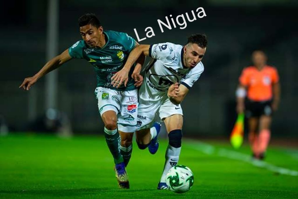 León con 10, rescató elempate ante Pumas 1-1