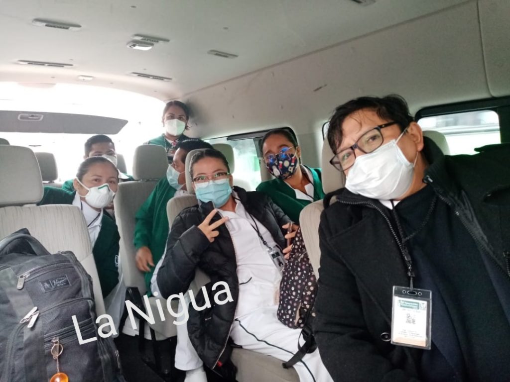 Van mas medicos y enfermeras de la Delegación Sur del IMSS a CDMX
